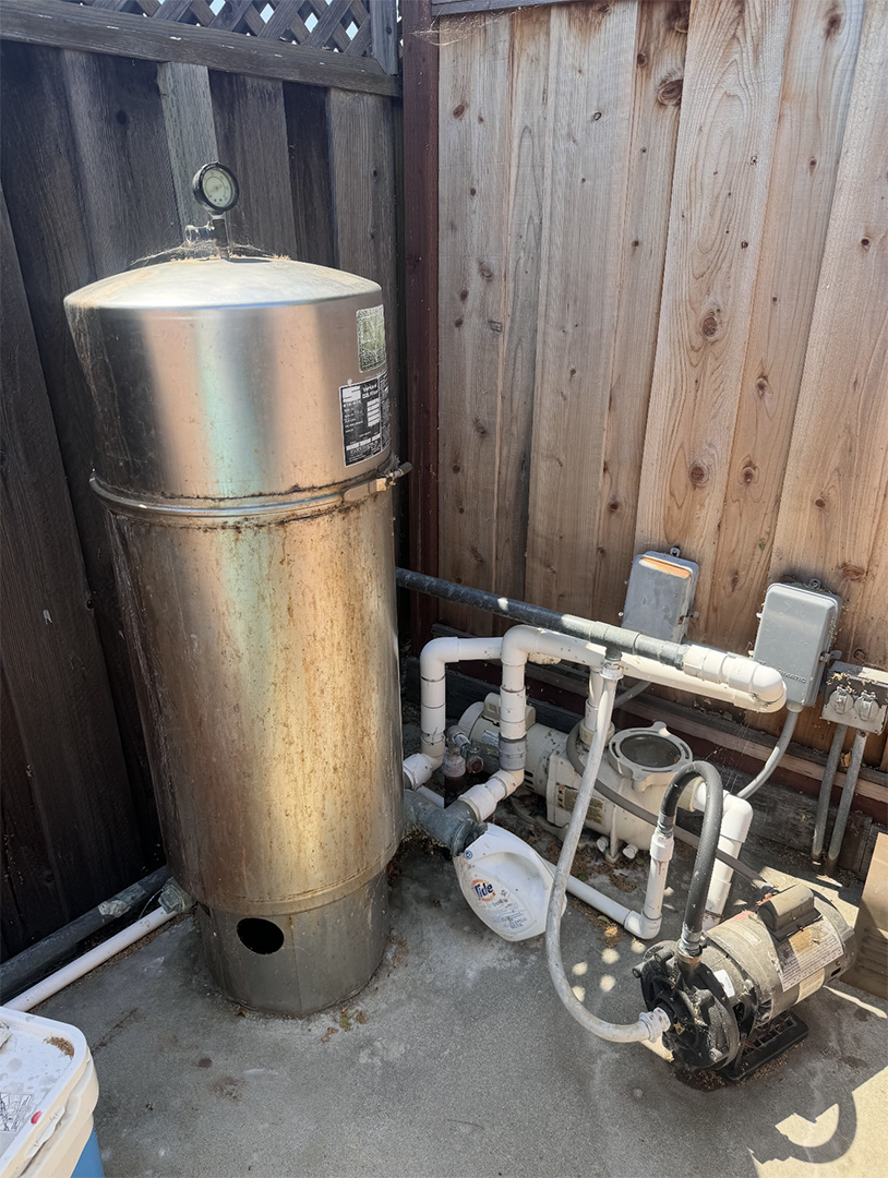 pool equipment installation